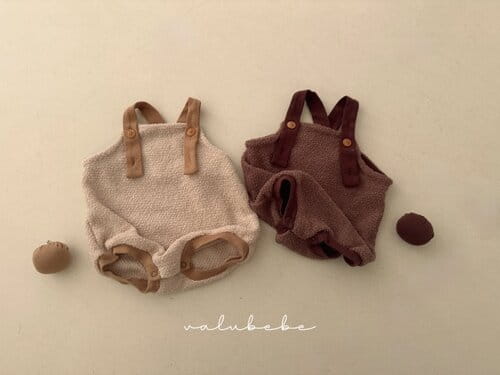 Valu Bebe - Korean Baby Fashion - #babyoninstagram - Dochi Dungarees Body Suit - 6