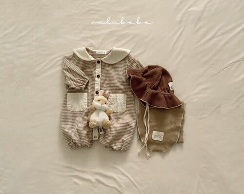Valu Bebe - Korean Baby Fashion - #babyootd - Mui Waffle Muffler  - 2