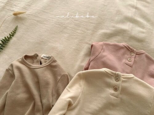 Valu Bebe - Korean Baby Fashion - #babyoutfit - Mild Rib Tee - 8