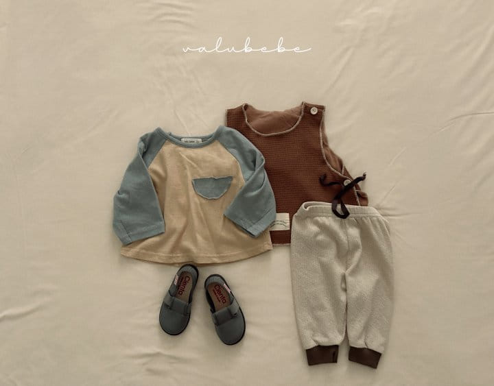 Valu Bebe - Korean Baby Fashion - #babyoutfit - Half Moon Raglan Tee - 7