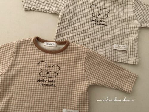Valu Bebe - Korean Baby Fashion - #babyoutfit - Badugi Check Tee - 6