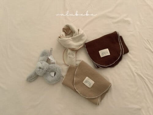Valu Bebe - Korean Baby Fashion - #babyoutfit - Mui Waffle Muffler  - 3
