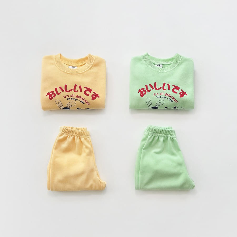 Whitesketchbook - Korean Children Fashion - #childofig - Picnic Top Bottom Set - 2
