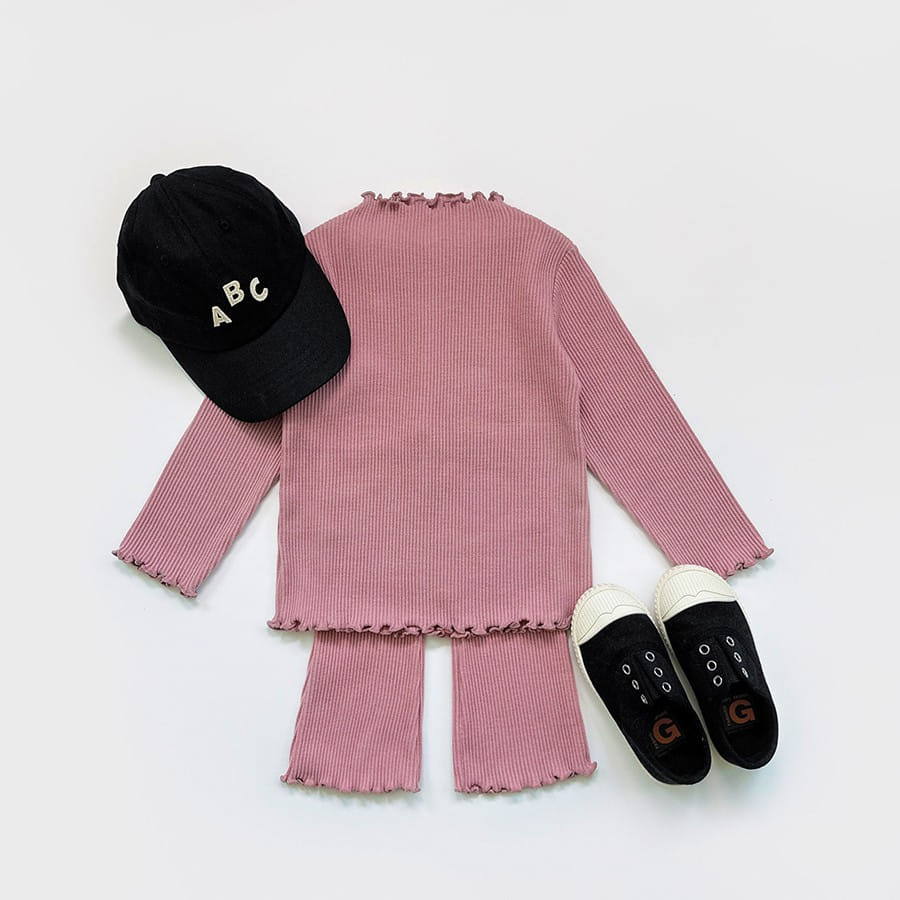 Whitesketchbook - Korean Children Fashion - #childofig - Terry Boots Cut Leggings - 4