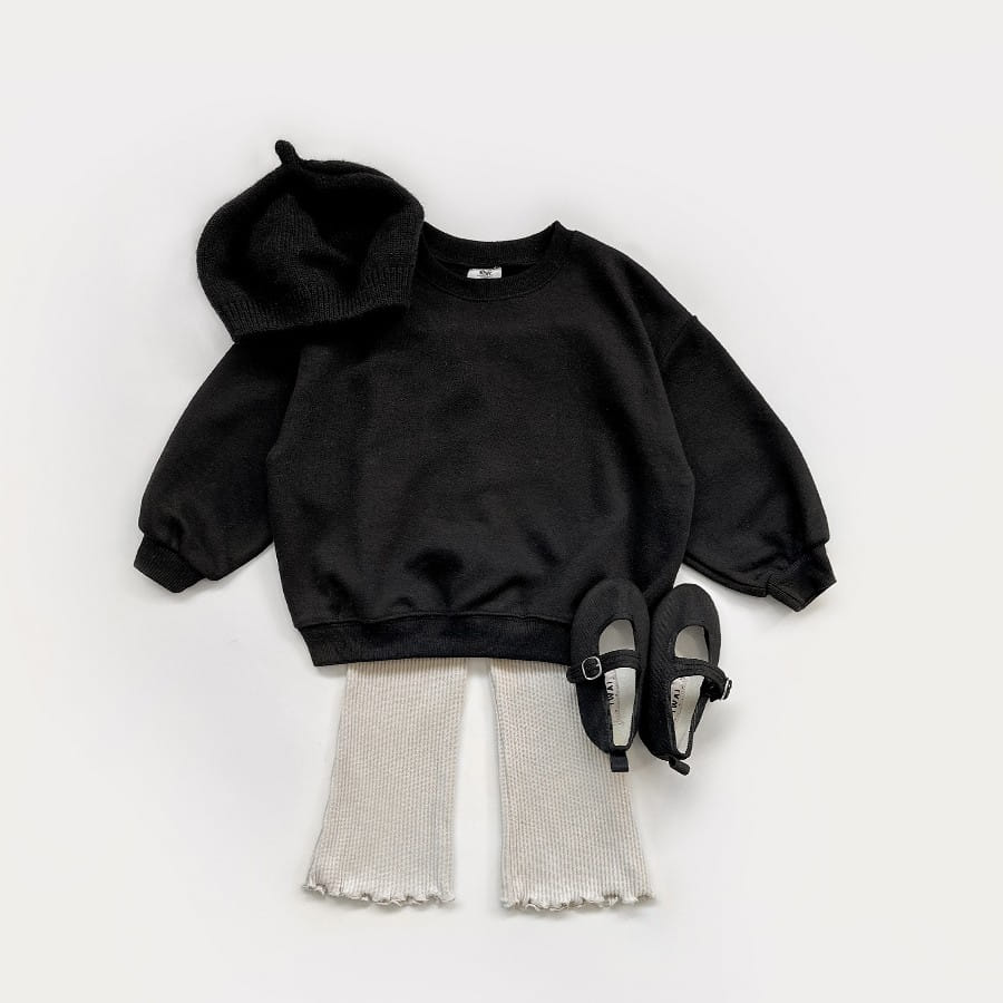 Whitesketchbook - Korean Children Fashion - #discoveringself - Terry Boots Cut Leggings - 7