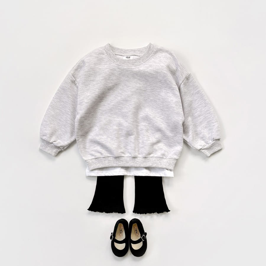 Whitesketchbook - Korean Children Fashion - #kidsshorts - Terry Boots Cut Leggings - 9