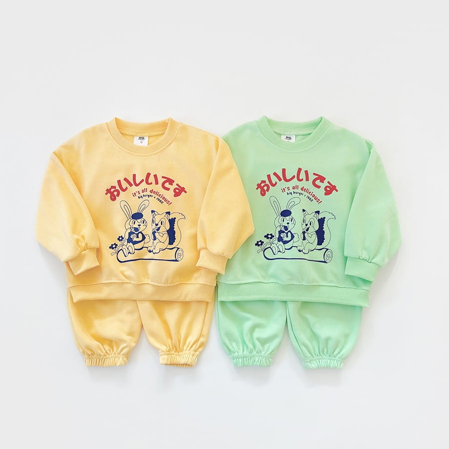 Whitesketchbook - Korean Children Fashion - #stylishchildhood - Picnic Top Bottom Set
