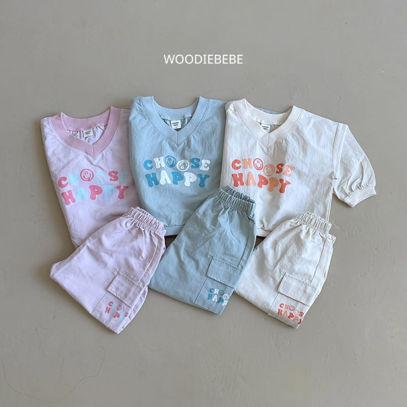 Woodie - Korean Children Fashion - #childofig - V Sweatshirt Tee - 5