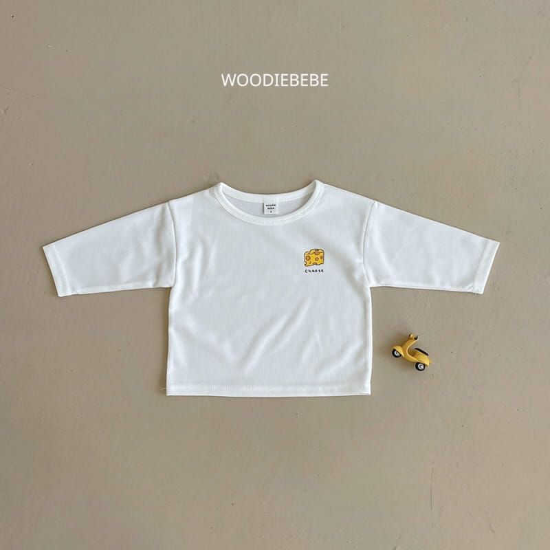 Woodie - Korean Children Fashion - #designkidswear - Cheese Tee - 6