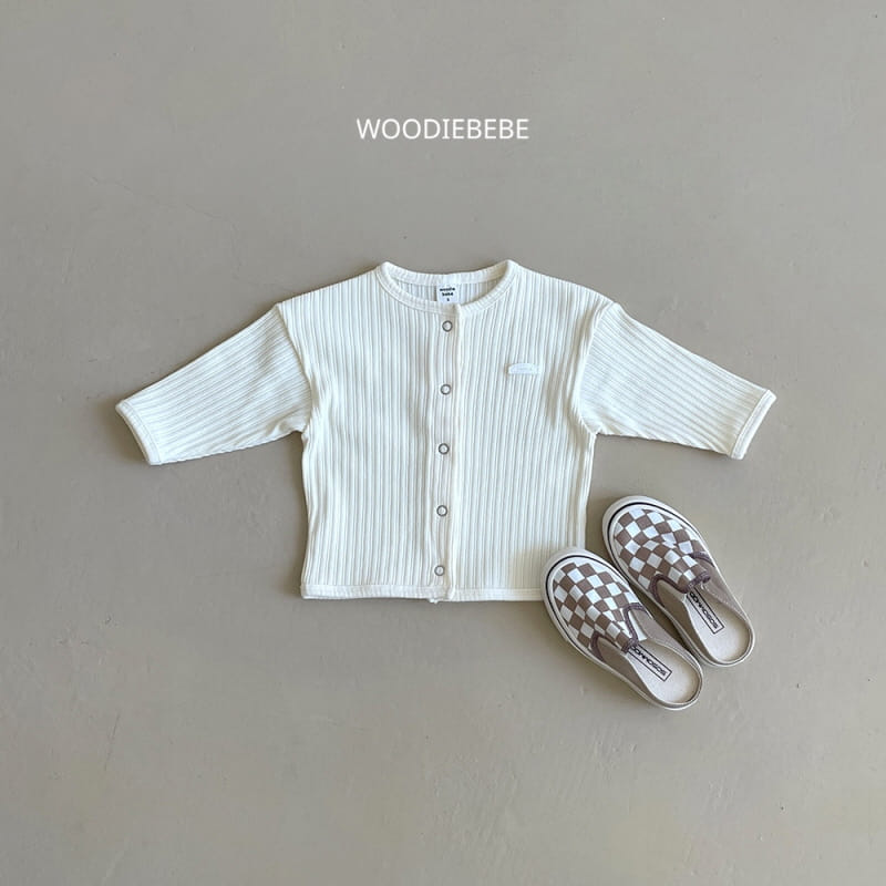 Woodie - Korean Children Fashion - #kidsstore - Cream Cardigan - 5