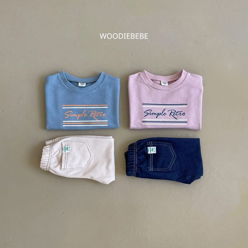 Woodie - Korean Children Fashion - #kidsstore - Retro Tee
