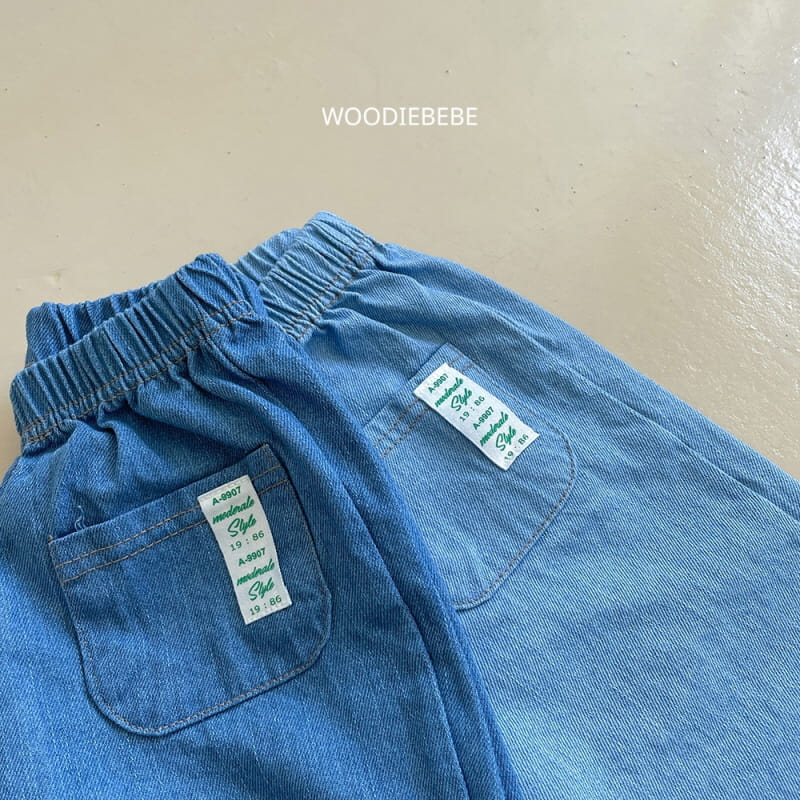 Woodie - Korean Children Fashion - #littlefashionista - Indigo Denim Pants - 6