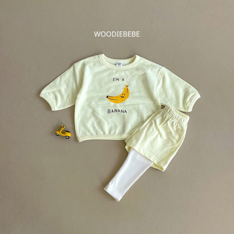 Woodie - Korean Children Fashion - #magicofchildhood - Delmonte Top Bottom Set - 2