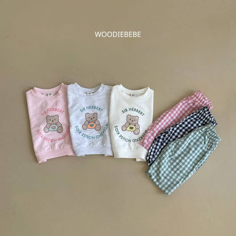 Woodie - Korean Children Fashion - #magicofchildhood - Churros Top Bottom Set