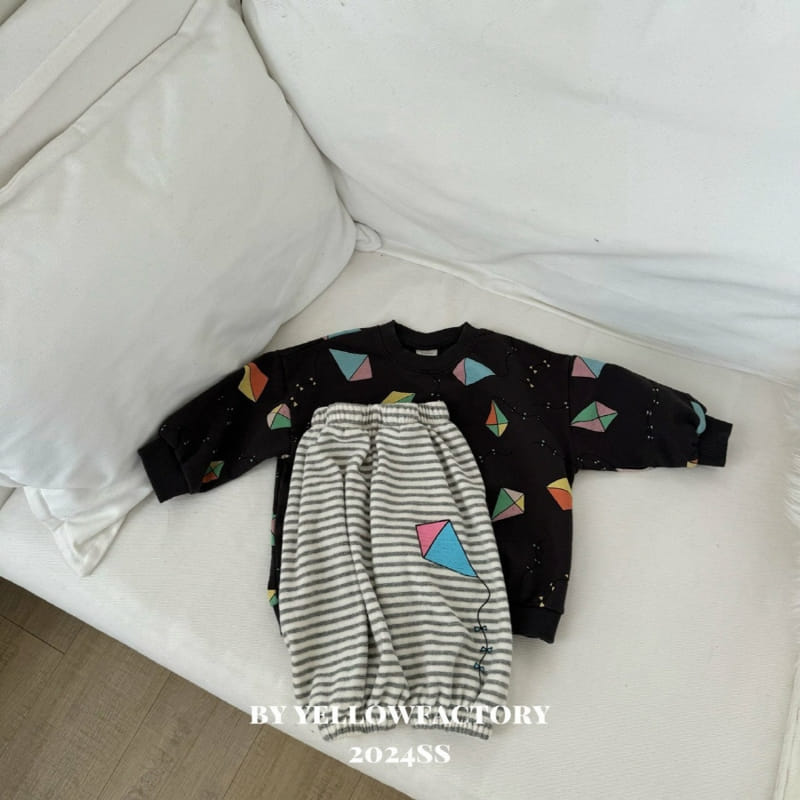 Yellow Factory - Korean Children Fashion - #childofig - Fly Sweatshirt - 3