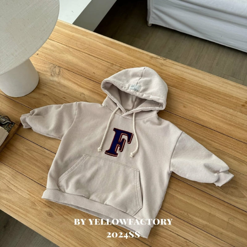 Yellow Factory - Korean Children Fashion - #childrensboutique - F Hoody Sweatshirt - 6