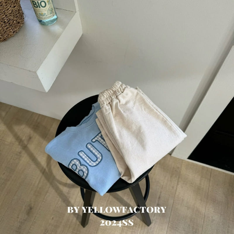 Yellow Factory - Korean Children Fashion - #kidsshorts - Butter Sweatshirt - 7