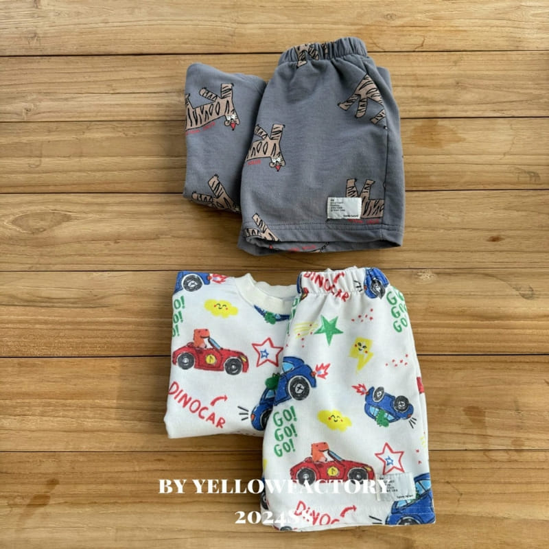 Yellow Factory - Korean Children Fashion - #kidsshorts - Bung Bung Top Bottom Set