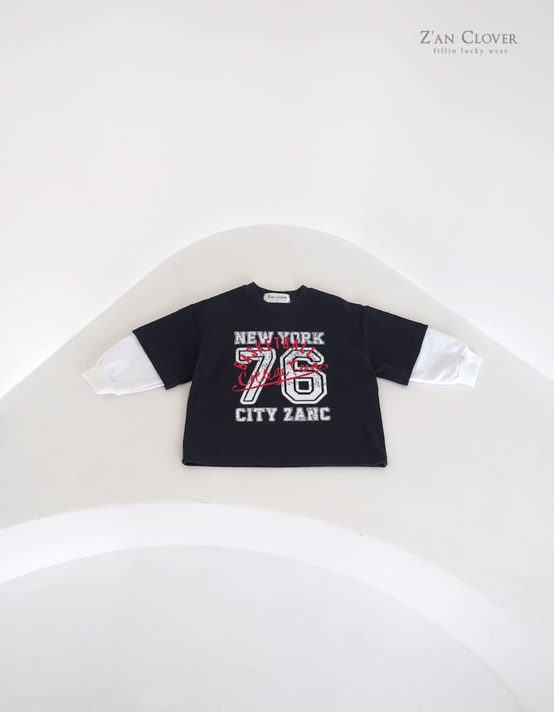 Zan Clover - Korean Children Fashion - #designkidswear - 76 Layered Tee - 3