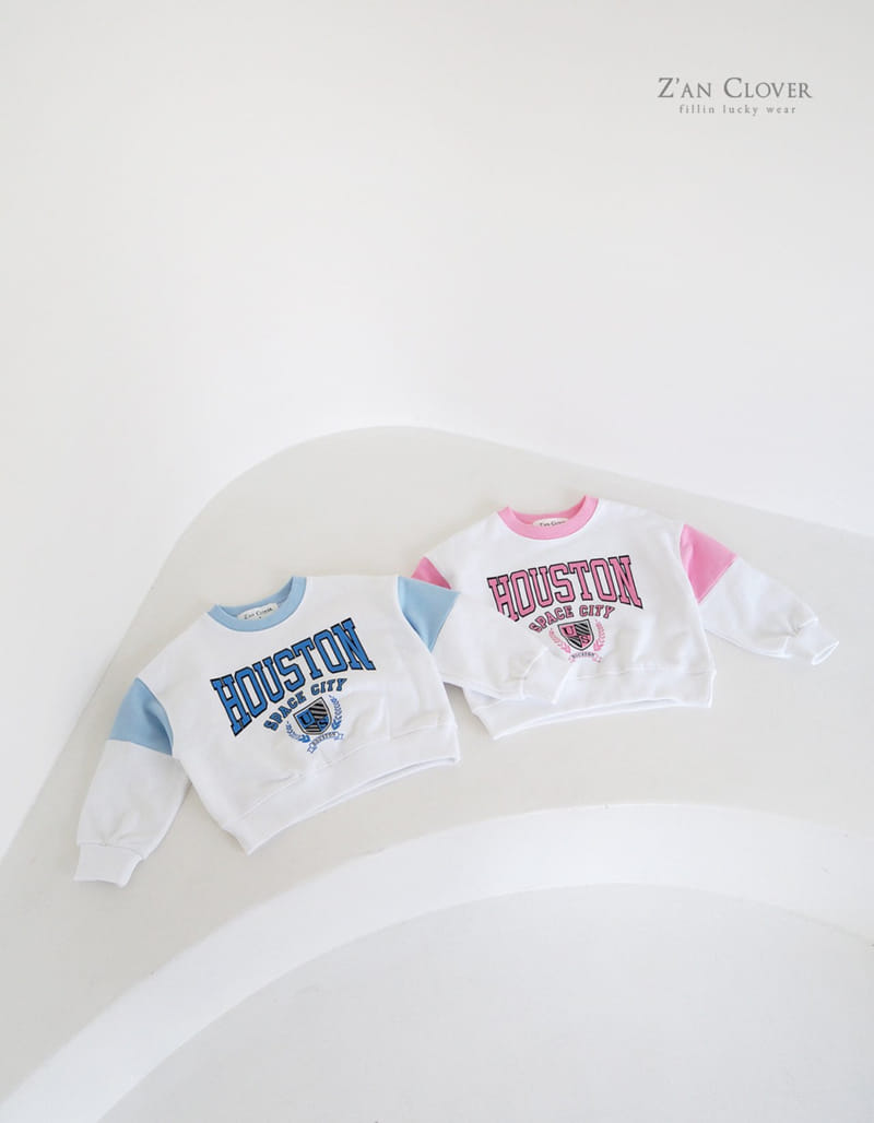 Zan Clover - Korean Children Fashion - #designkidswear - Houston Sweatshirt - 2