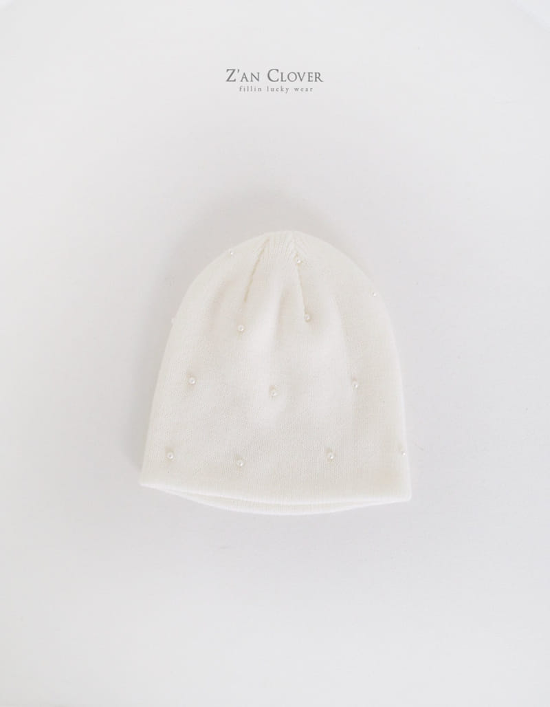 Zan Clover - Korean Children Fashion - #designkidswear - Pearl Beanie - 3
