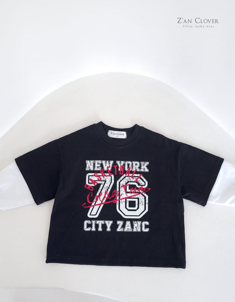 Zan Clover - Korean Children Fashion - #designkidswear - 76 Layered Tee - 4