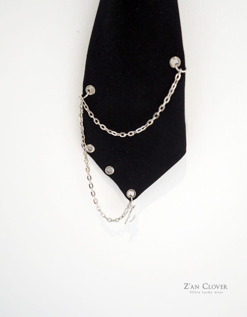 Zan Clover - Korean Children Fashion - #discoveringself - Chain Neck Tie - 5
