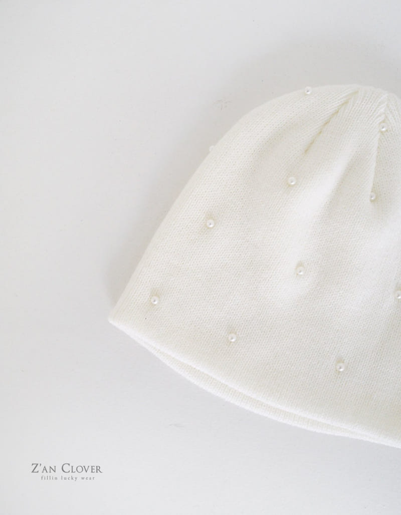 Zan Clover - Korean Children Fashion - #designkidswear - Pearl Beanie - 4