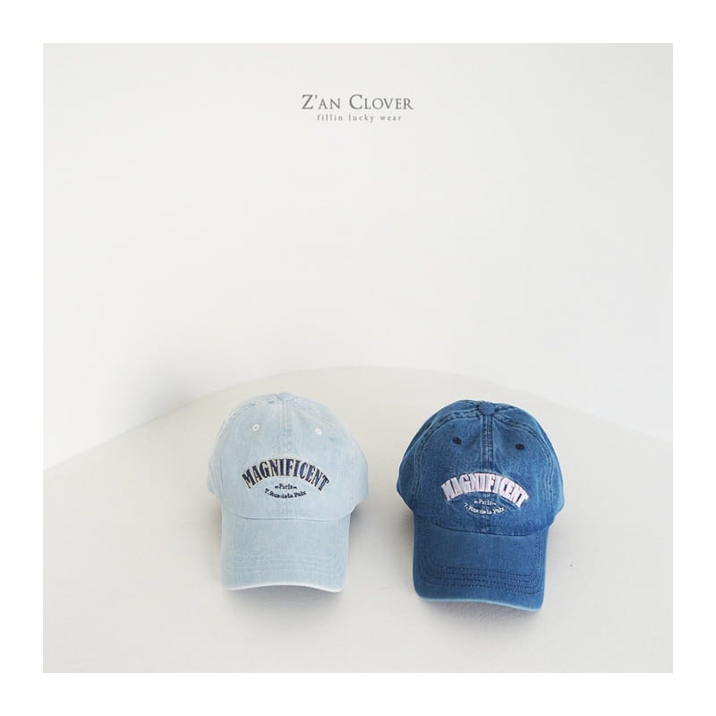 Zan Clover - Korean Children Fashion - #fashionkids - Denim Ball Cap
