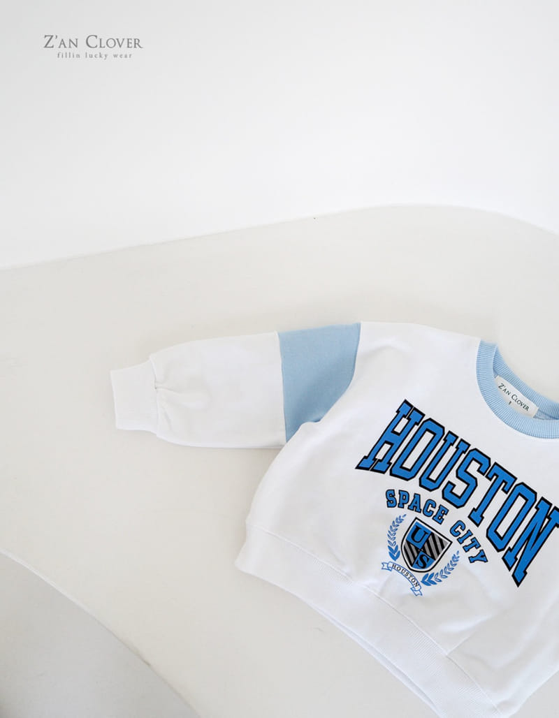 Zan Clover - Korean Children Fashion - #kidsshorts - Houston Sweatshirt - 5