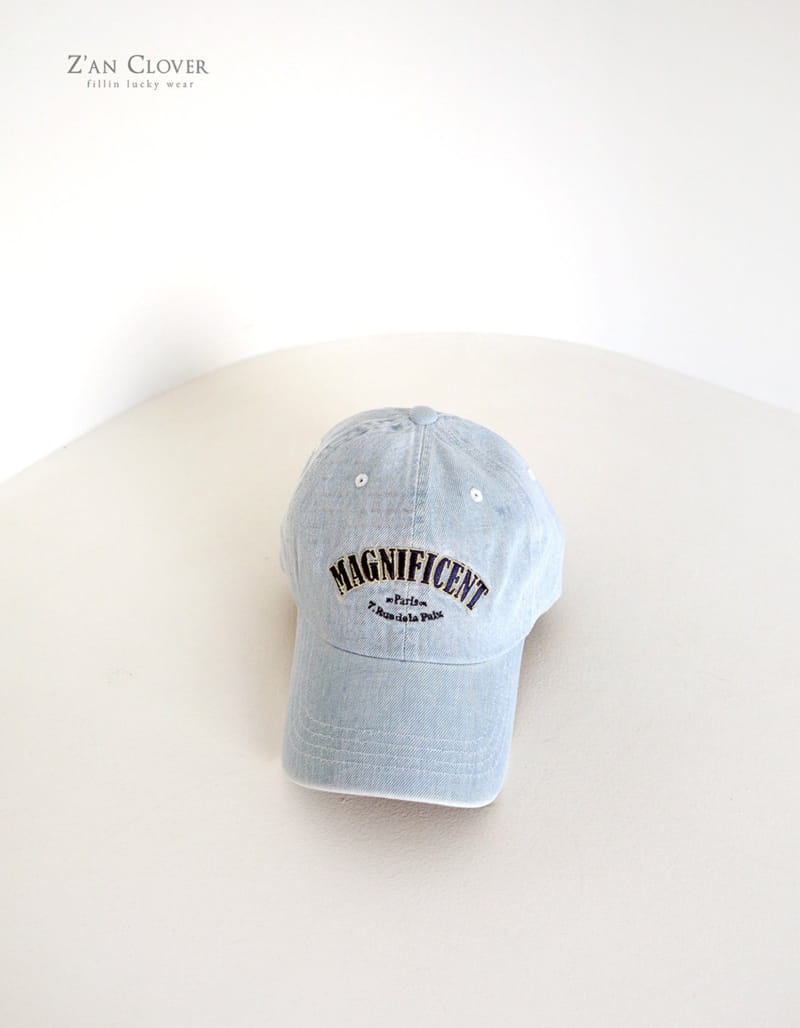 Zan Clover - Korean Children Fashion - #kidsstore - Denim Ball Cap - 3