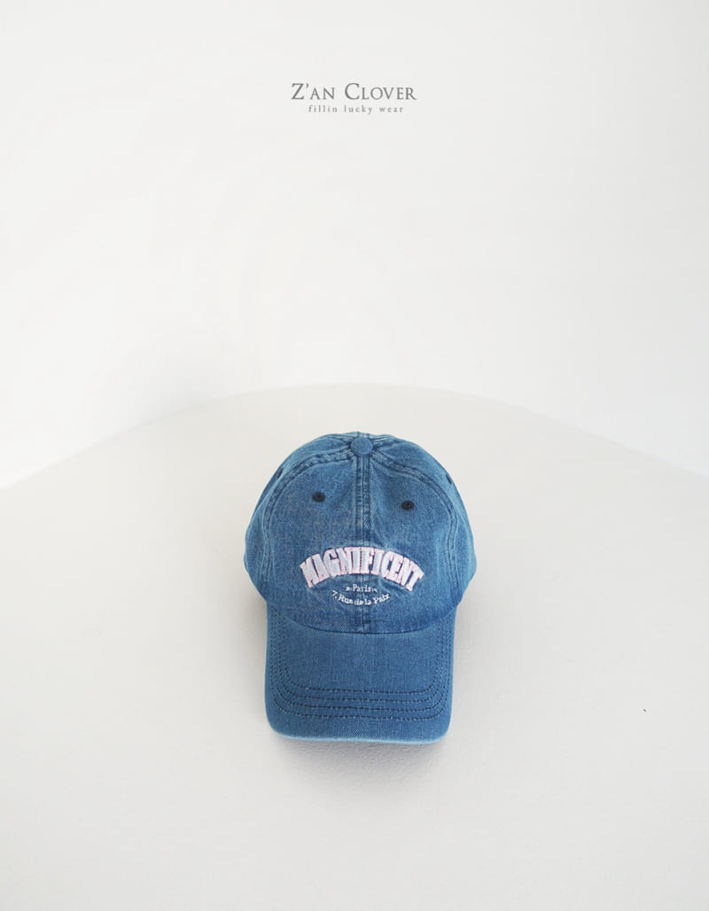 Zan Clover - Korean Children Fashion - #littlefashionista - Denim Ball Cap - 6