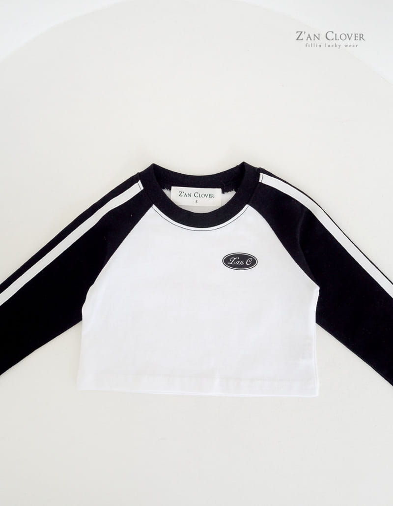 Zan Clover - Korean Children Fashion - #magicofchildhood - Raglan Tape Tee - 7