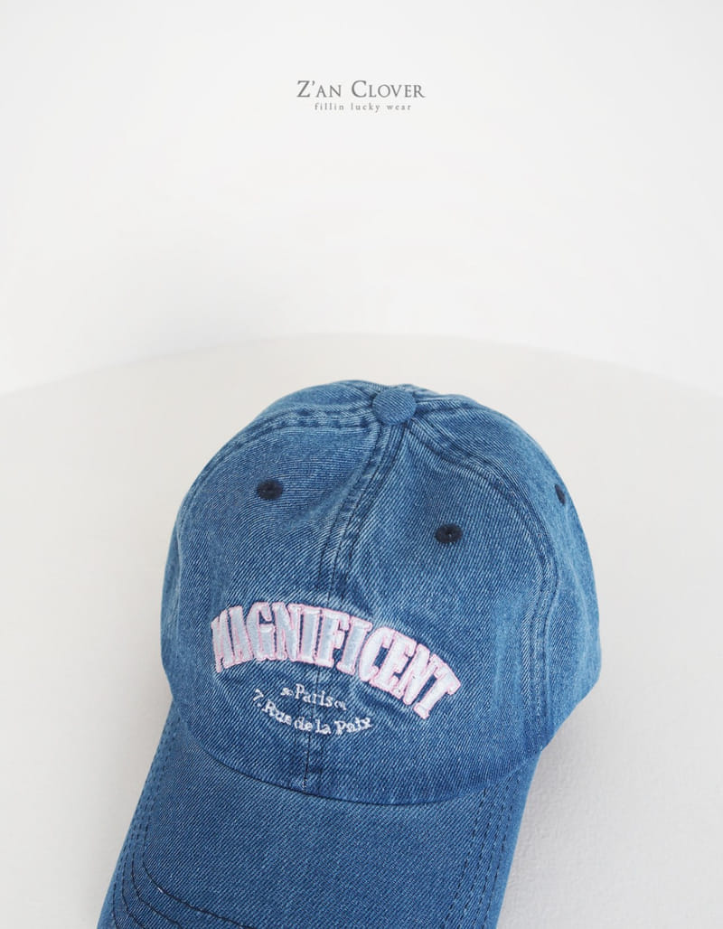 Zan Clover - Korean Children Fashion - #magicofchildhood - Denim Ball Cap - 7