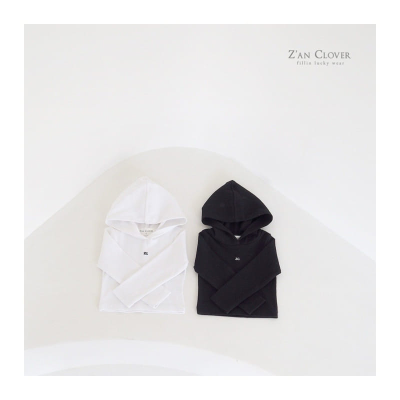 Zan Clover - Korean Children Fashion - #minifashionista - Rib Hoody Tee