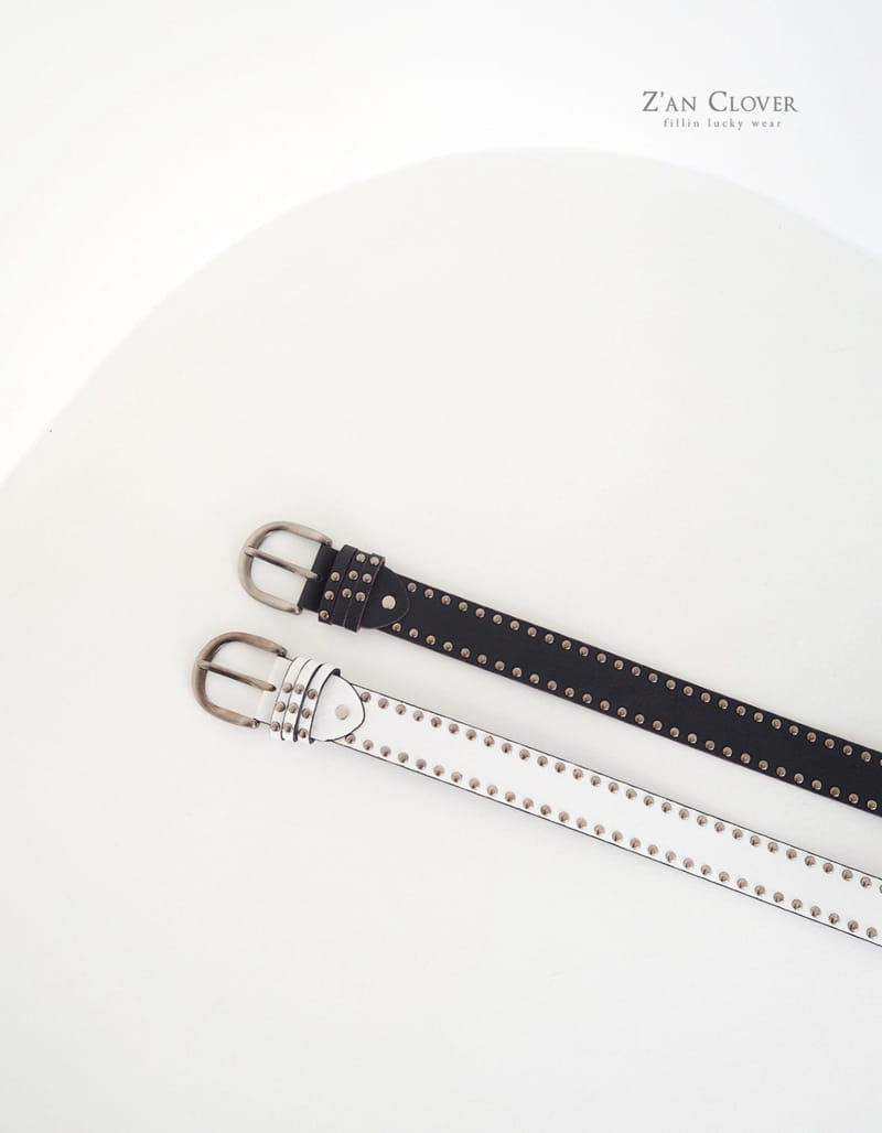 Zan Clover - Korean Children Fashion - #stylishchildhood - Stud Belt - 2