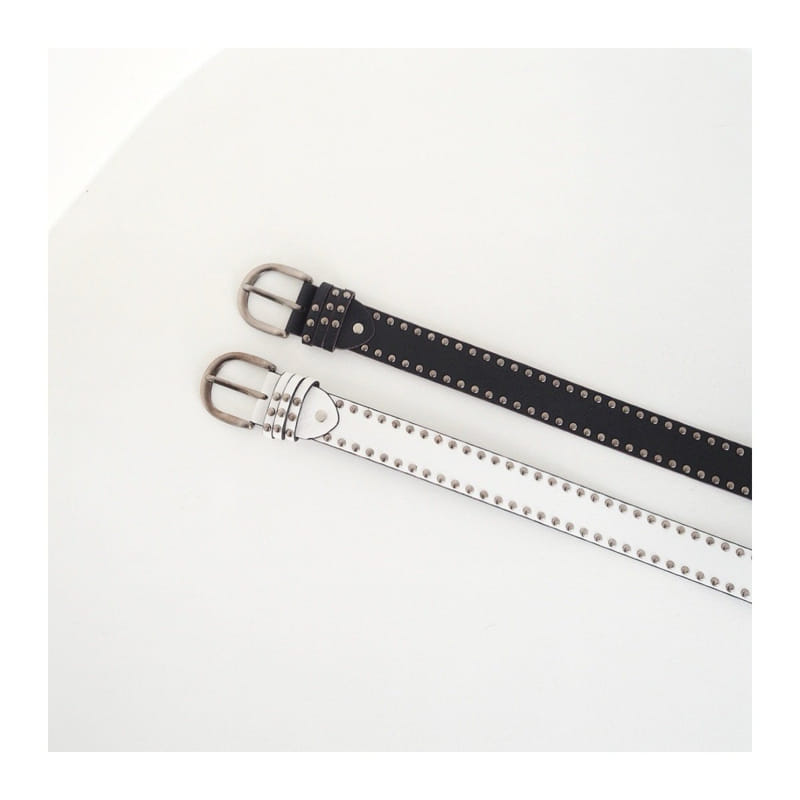 Zan Clover - Korean Children Fashion - #toddlerclothing - Stud Belt