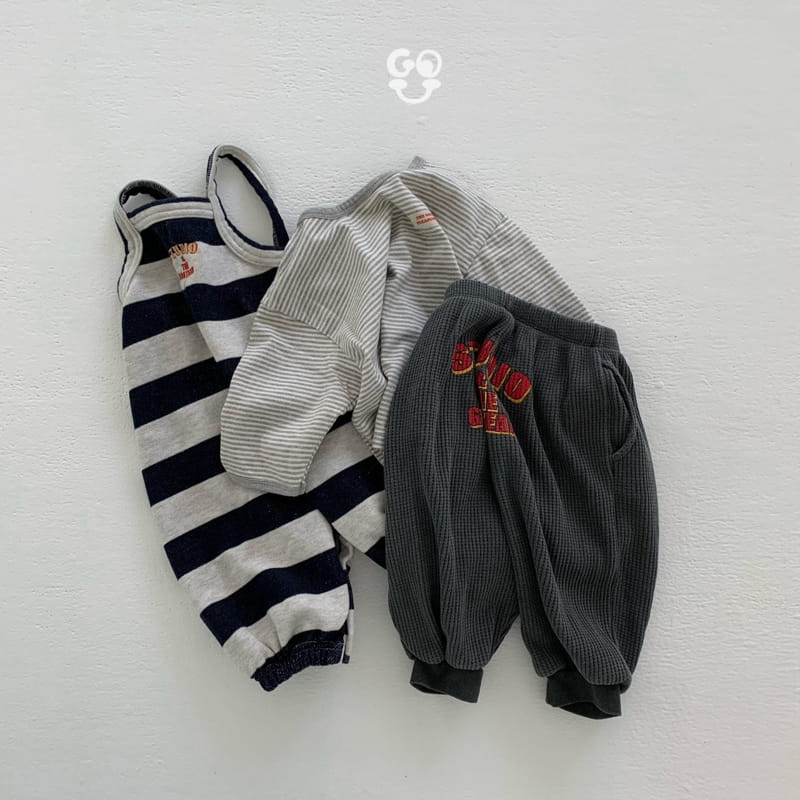 go;u - Korean Baby Fashion - #babygirlfashion - Bba Da Overalls  - 6