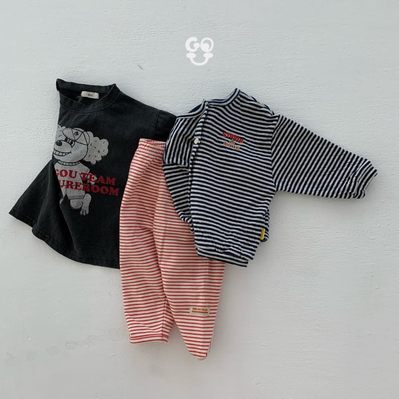 go;u - Korean Baby Fashion - #babylifestyle - Strertching Pants - 3