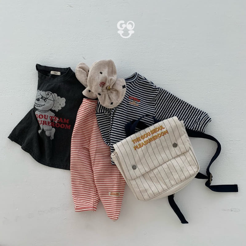 go;u - Korean Baby Fashion - #babylifestyle - Strertching Pants - 4