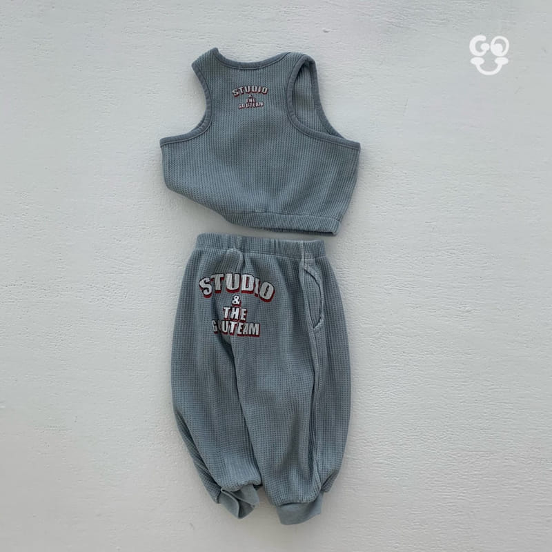 go;u - Korean Baby Fashion - #babyootd - Pizza Pants - 11