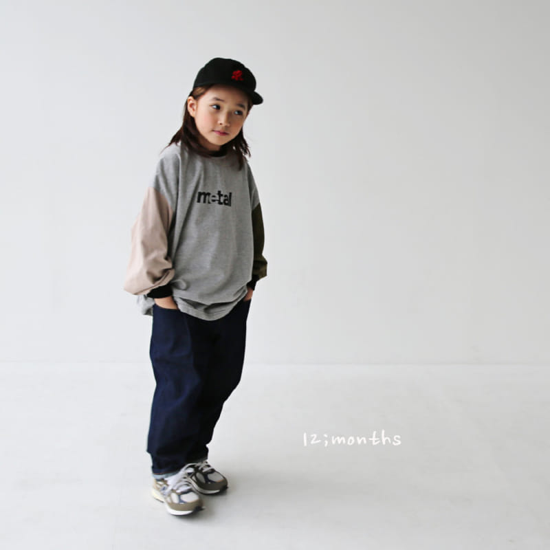 12 Month - Korean Children Fashion - #childrensboutique - Metal Long Sleeve Tee With Mom - 10