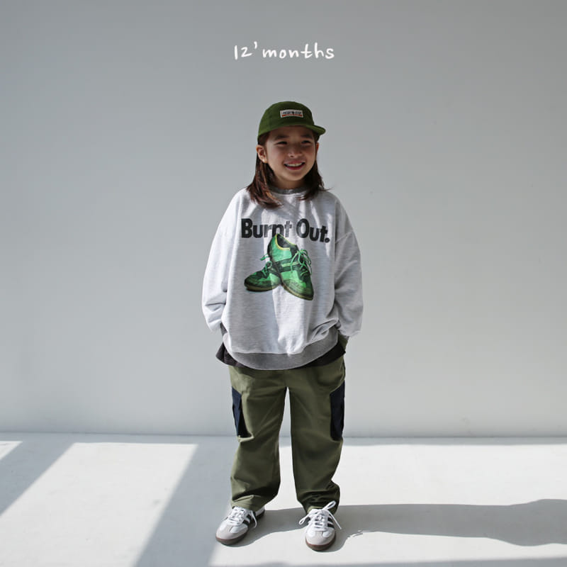 12 Month - Korean Children Fashion - #discoveringself - Burnt Sweatshirt With Mom - 10