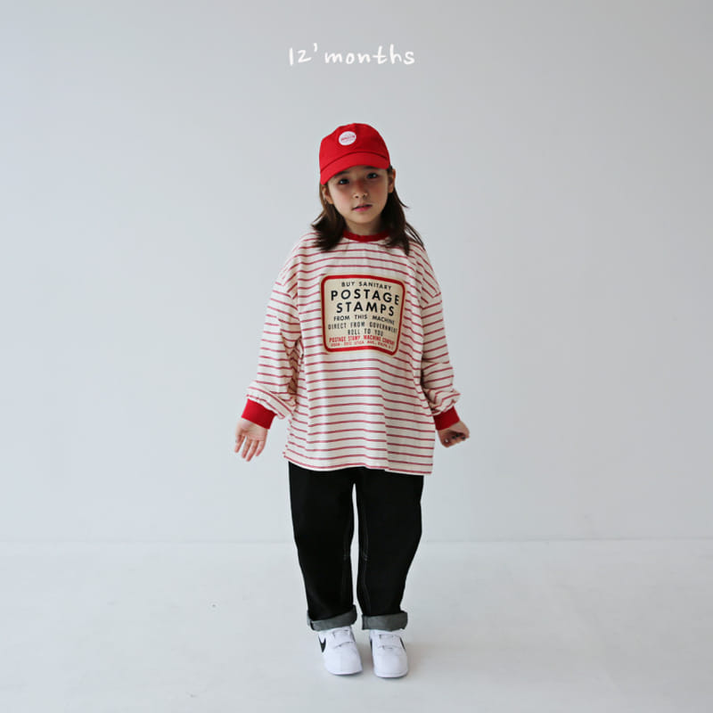 12 Month - Korean Children Fashion - #discoveringself - Stamp Long Sleeve Tee - 7