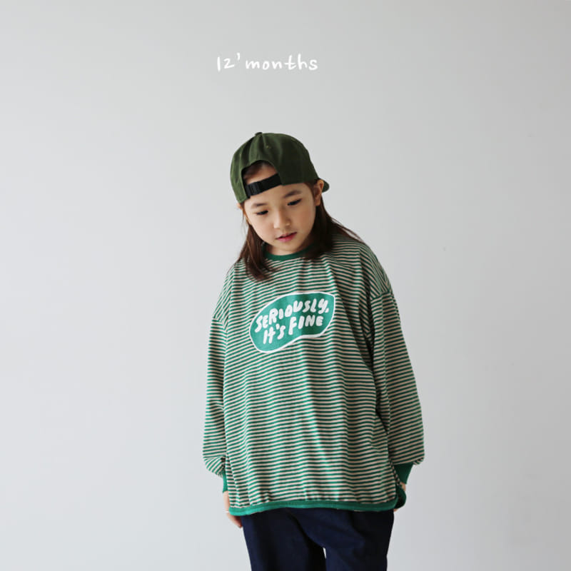 12 Month - Korean Children Fashion - #discoveringself - Fine Long Sleeve Tee - 2