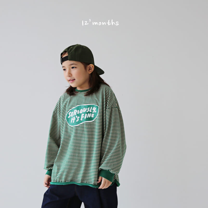 12 Month - Korean Children Fashion - #fashionkids - Fine Long Sleeve Tee - 3