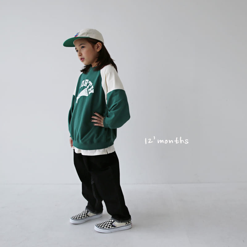 12 Month - Korean Children Fashion - #kidsshorts - North Sweatshirt With Mom - 2