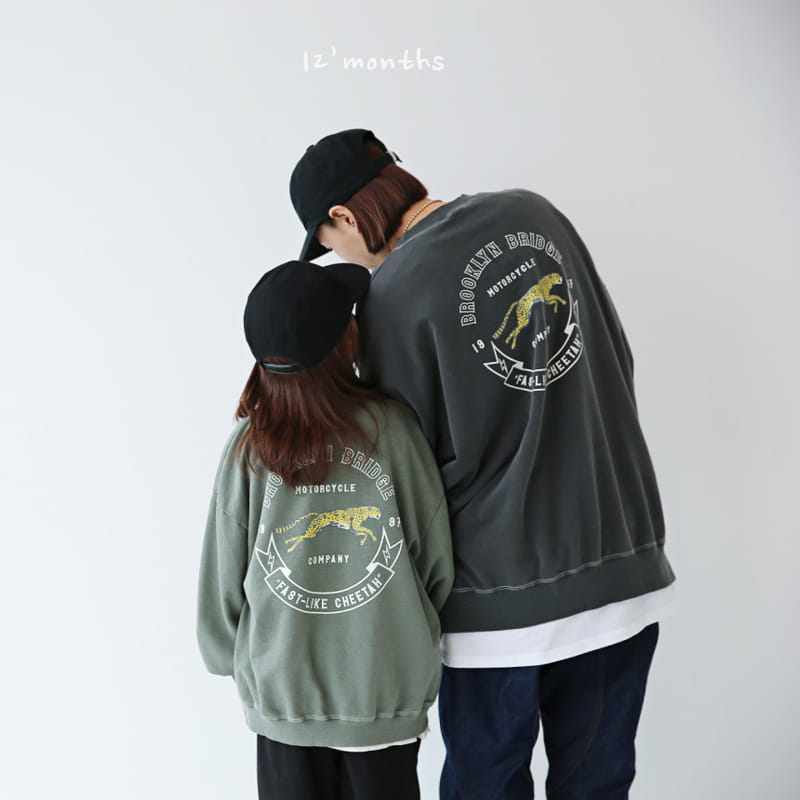 12 Month - Korean Children Fashion - #littlefashionista - Mini Cheetah Sweatshirt With Mom - 3