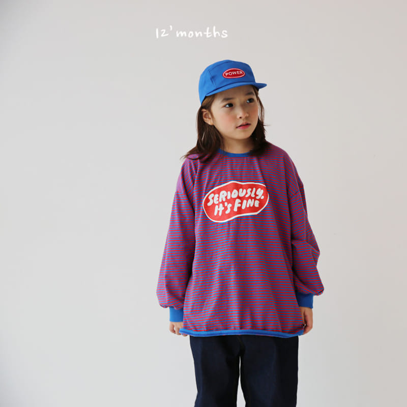 12 Month - Korean Children Fashion - #littlefashionista - Fine Long Sleeve Tee - 8
