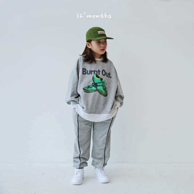 12 Month - Korean Children Fashion - #prettylittlegirls - Burnt Sweatshirt With Mom - 4